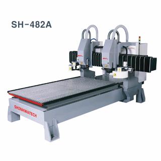 SH-482A Dual Head CNC Engraving Machine Made in Korea